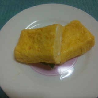 フレンチドレッシングで♪厚焼き卵